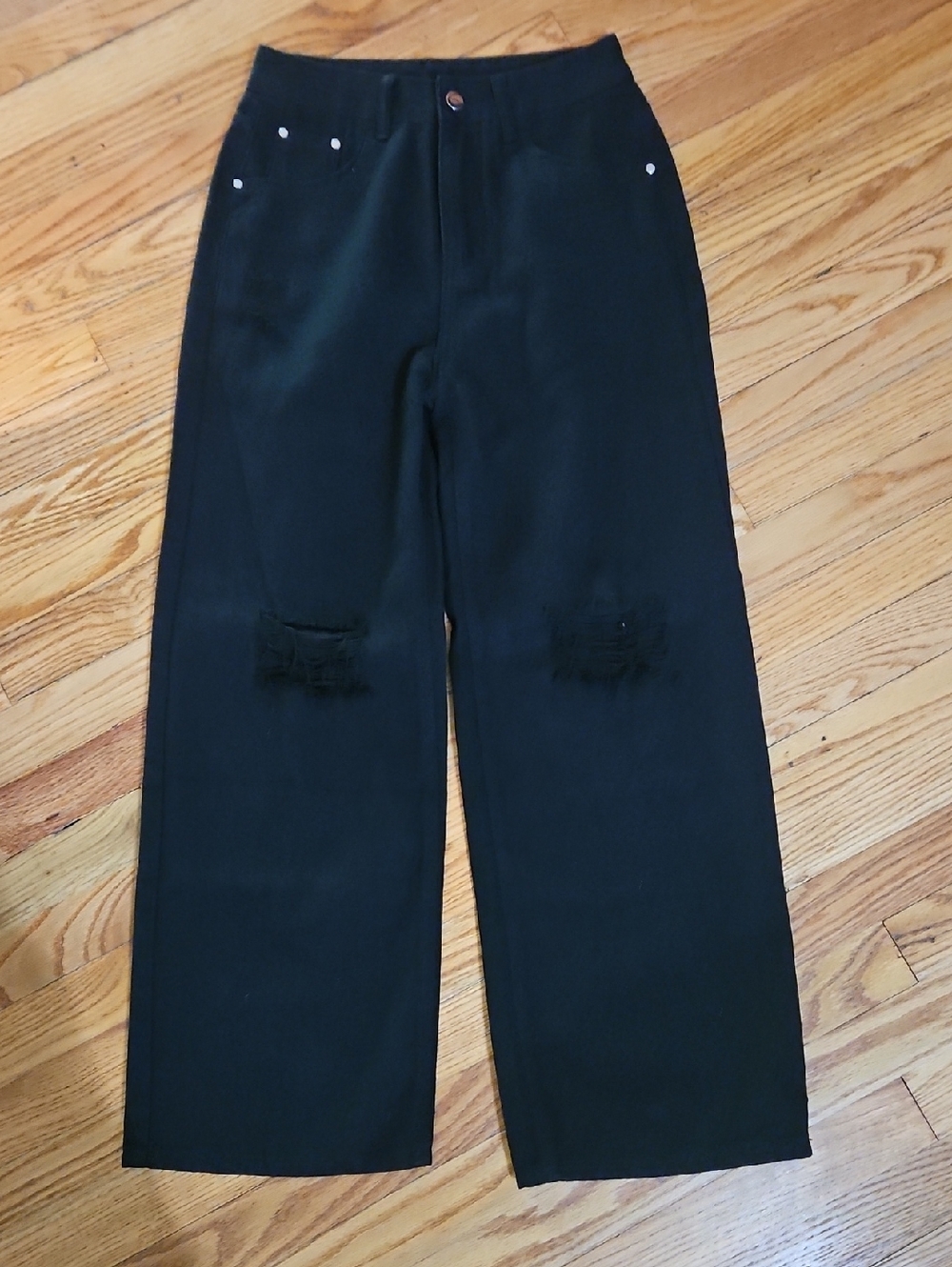 No Brand, Size Xs- Measures 13" Across, 100% Cotton, Destressed